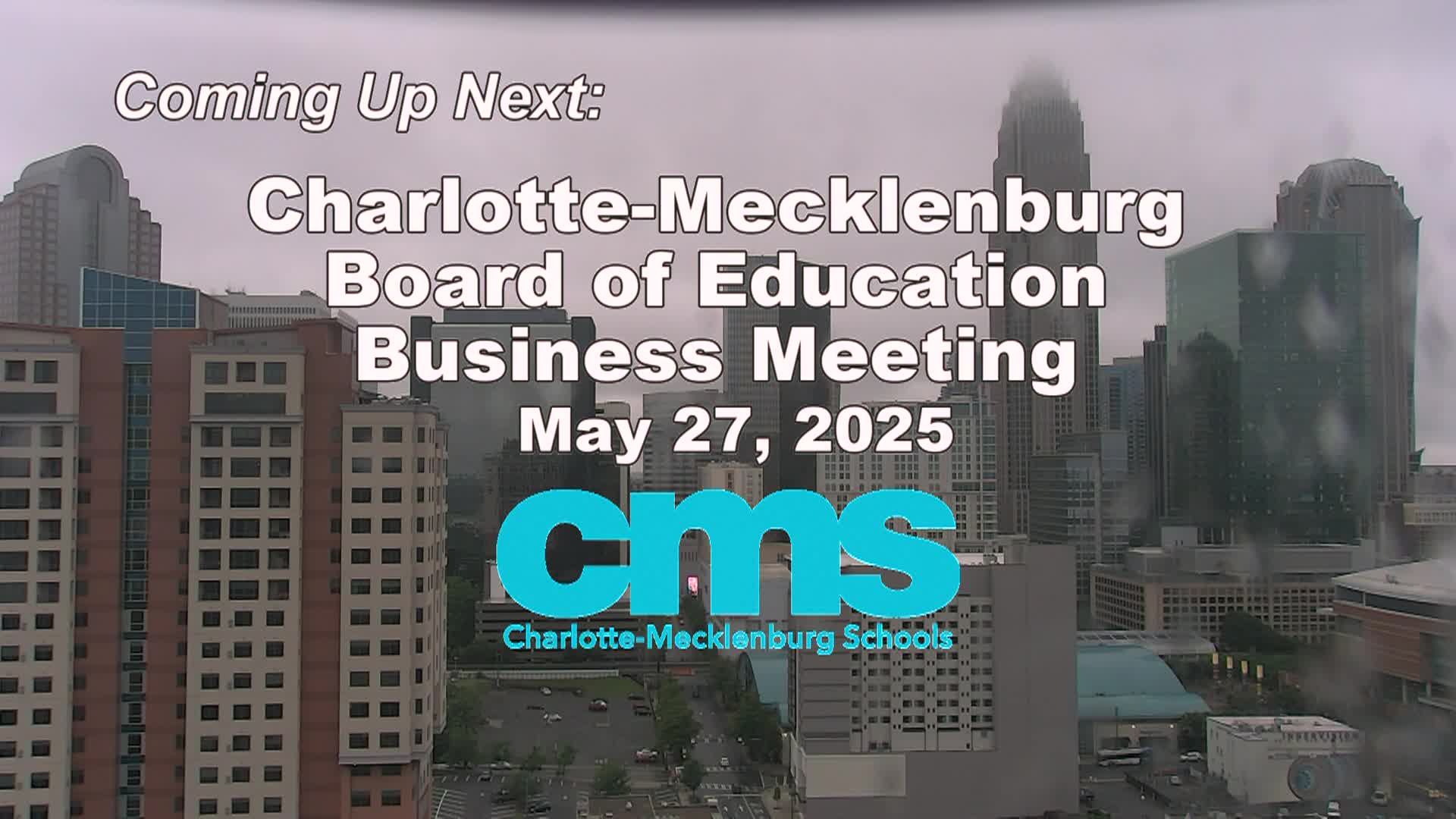 Thumbnail image for CMS Meeting - May 27, 2025