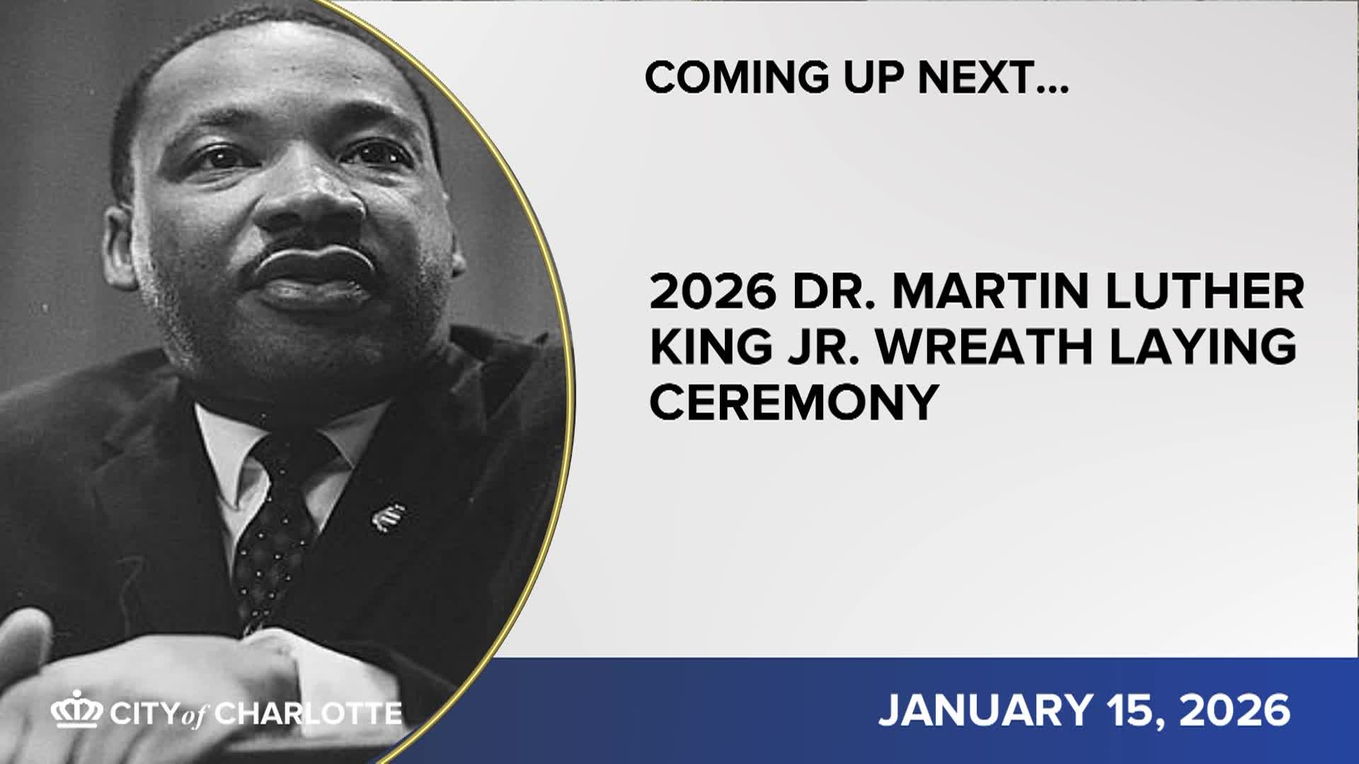 Thumbnail image for 2026 Dr. Martin Luther King Jr. Wreath Laying Ceremony - January 15, 2026