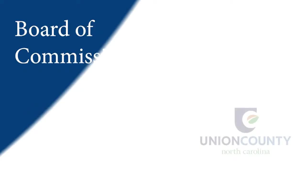 Thumbnail image for Union County BOC - February 17, 2026