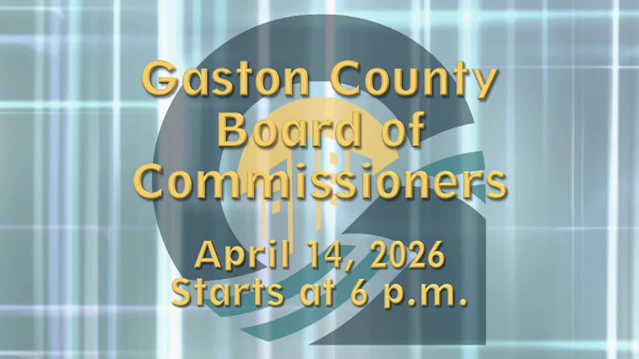 Thumbnail image for Gaston Co BoCC April 14, 2026