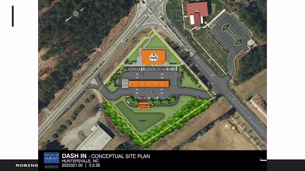 Thumbnail image for Huntersville  Town Board mtg. 4-21-26