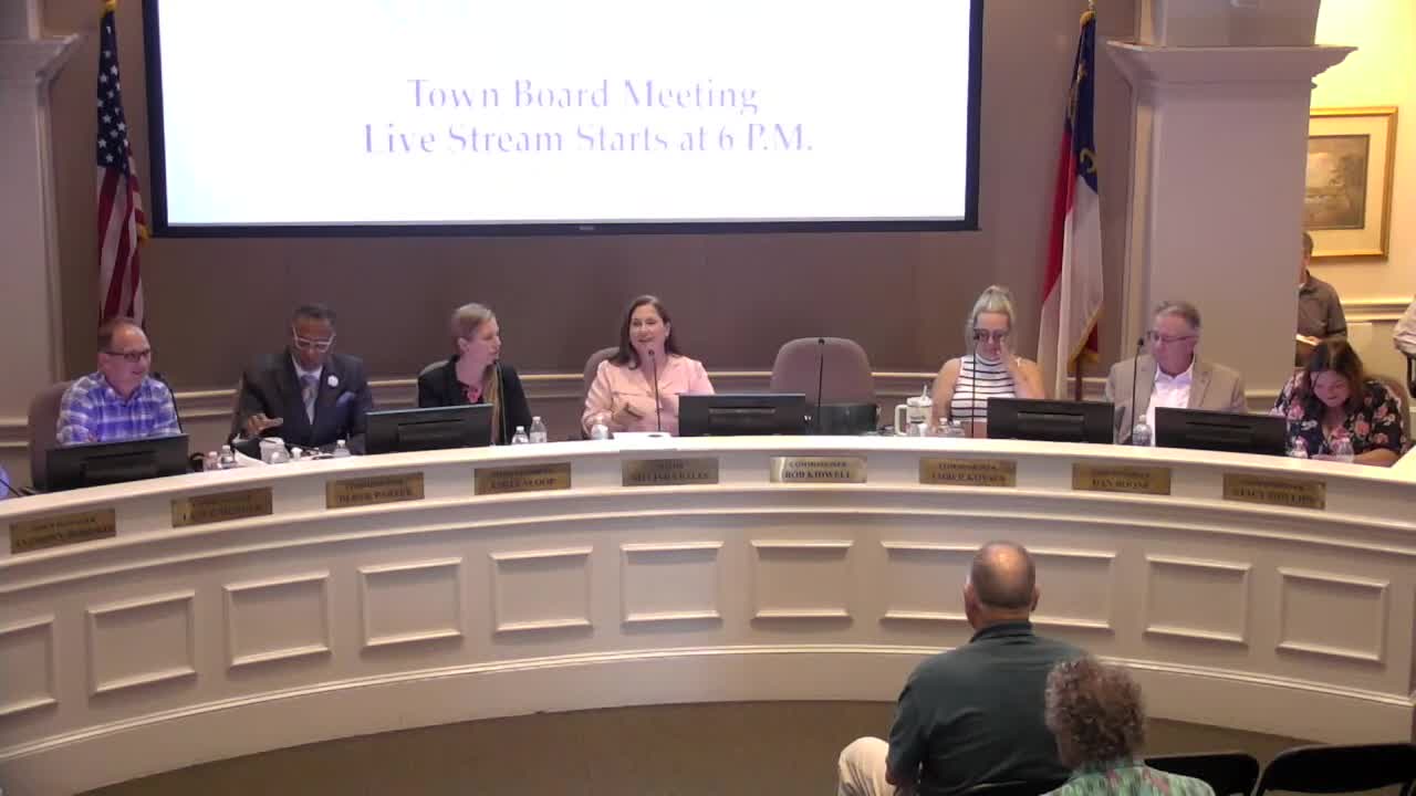 Thumbnail image for Huntersville Town Board Meeting 8-21-23