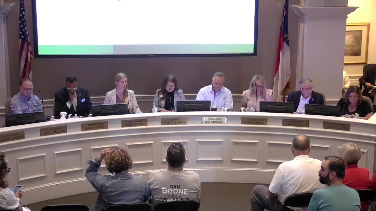 Thumbnail image for Huntersville Town Hall Meeting - September 5, 2023