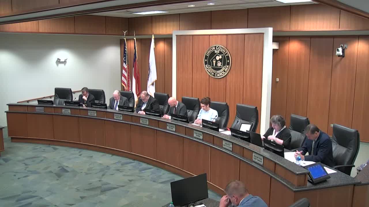 Thumbnail image for Union County BOCC - September 5, 2023