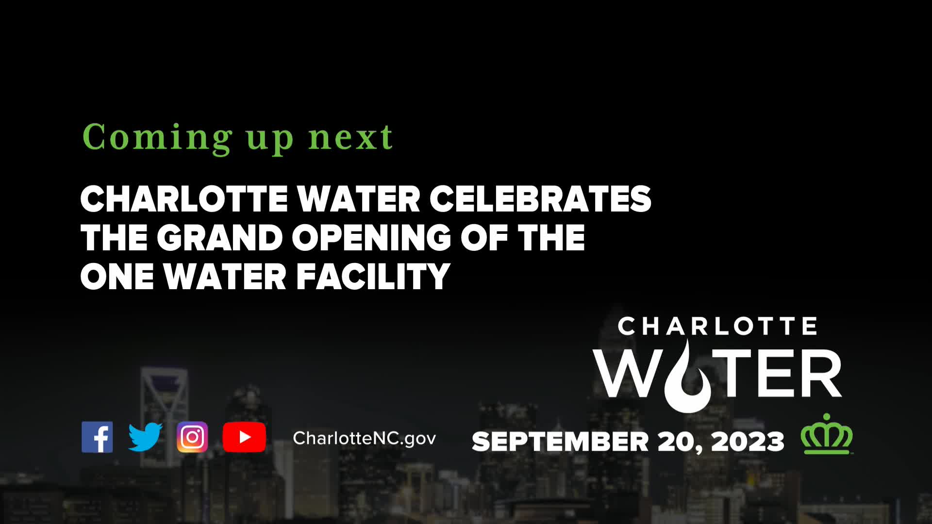 Thumbnail image for One Water Facility Grand Opening - September 20, 2023