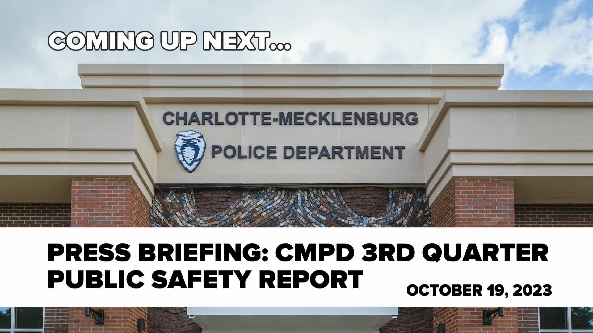 Thumbnail image for CMPD 3rd Quarter Public Safety Report