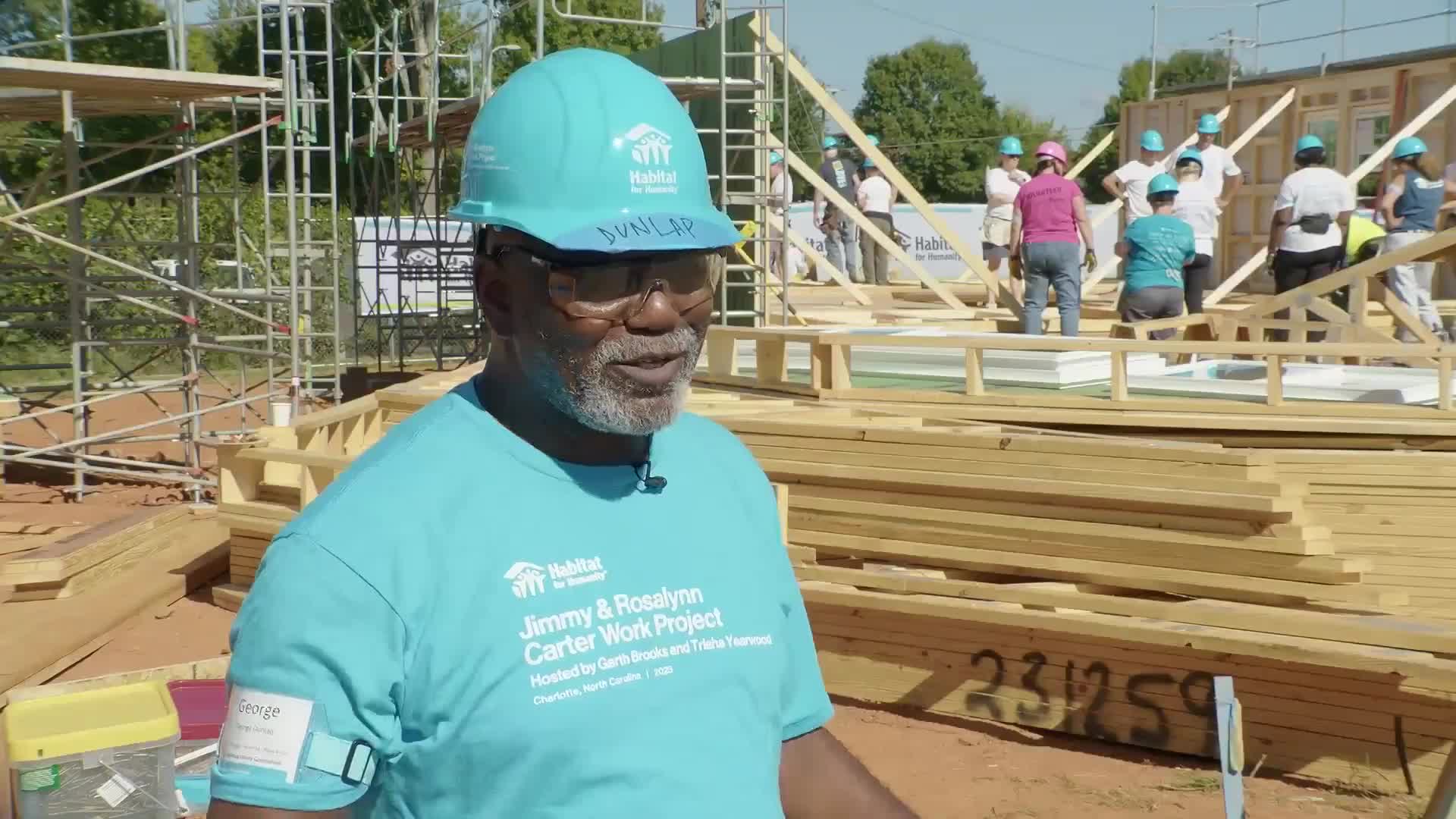 Thumbnail image for Mecklenburg Minute - Habitat for Humanity Build
