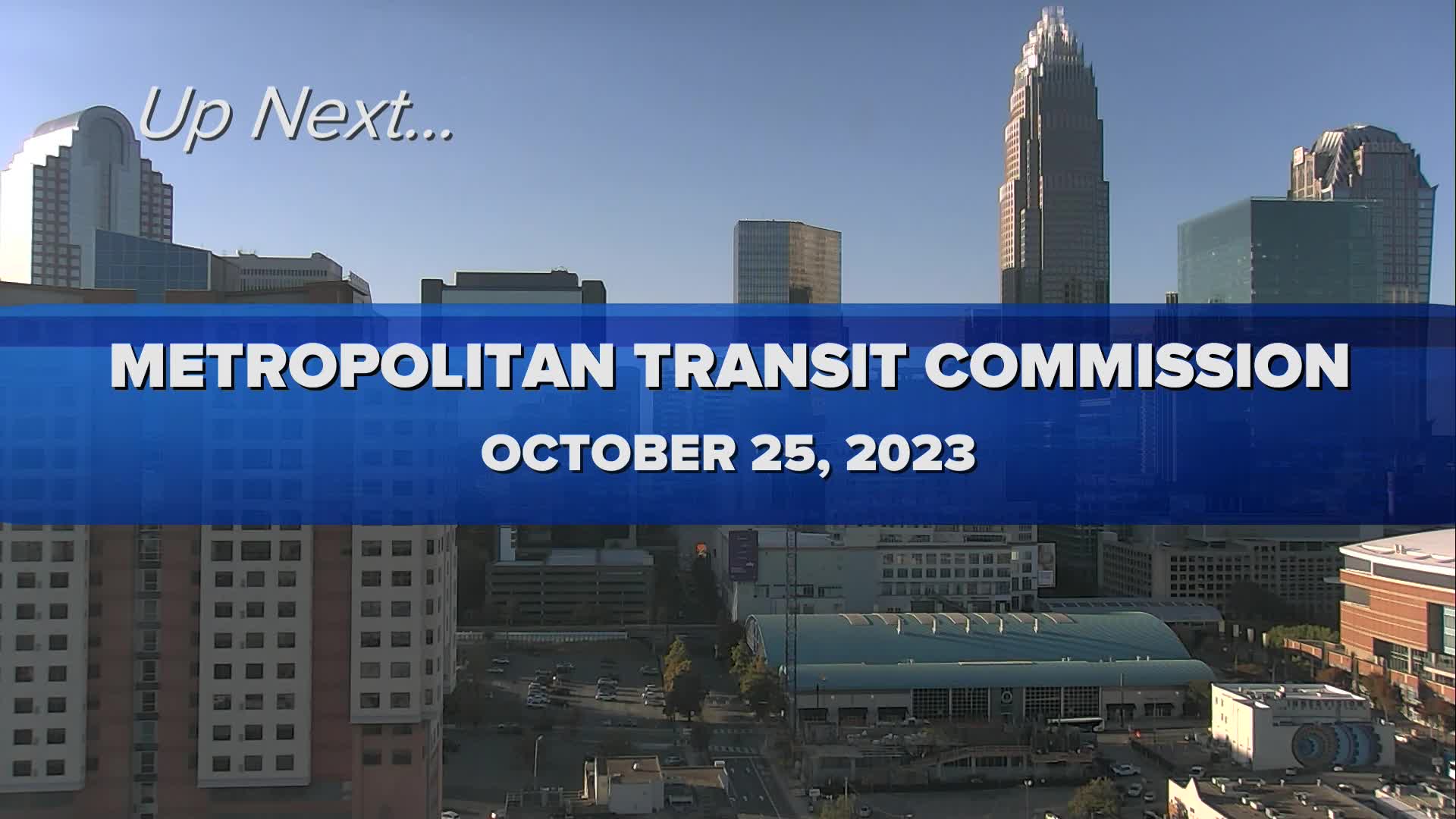 Thumbnail image for MTC Meeting - October 25, 2023