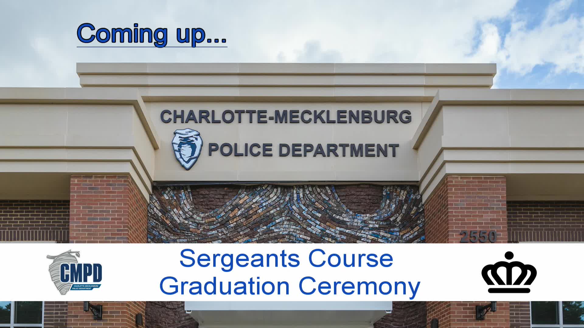 Thumbnail image for CMPD Sergeants Course Graduation Ceremony - November 17, 2023
