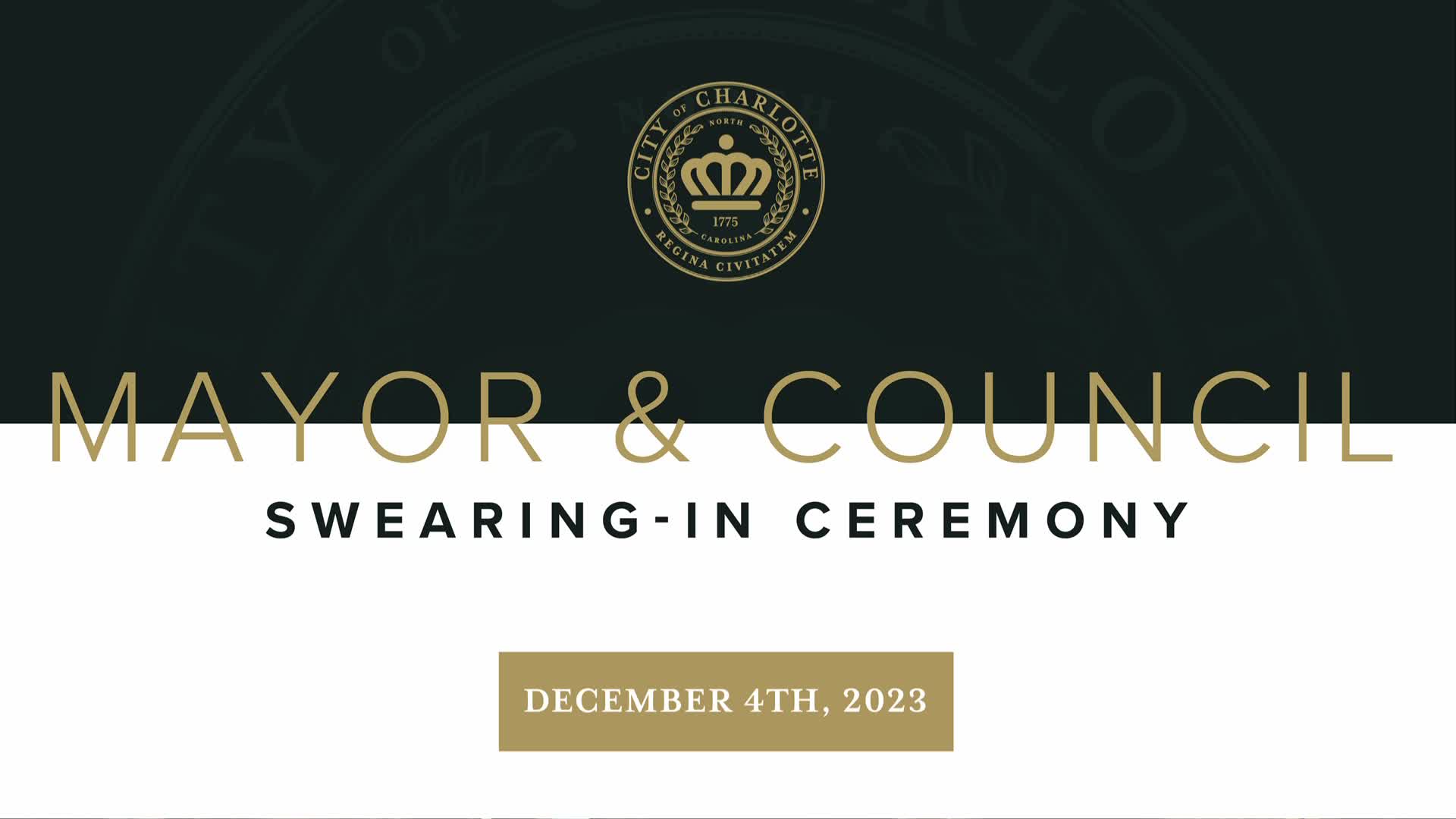 Thumbnail image for City Council Swearing-In Ceremony - December 4, 2023