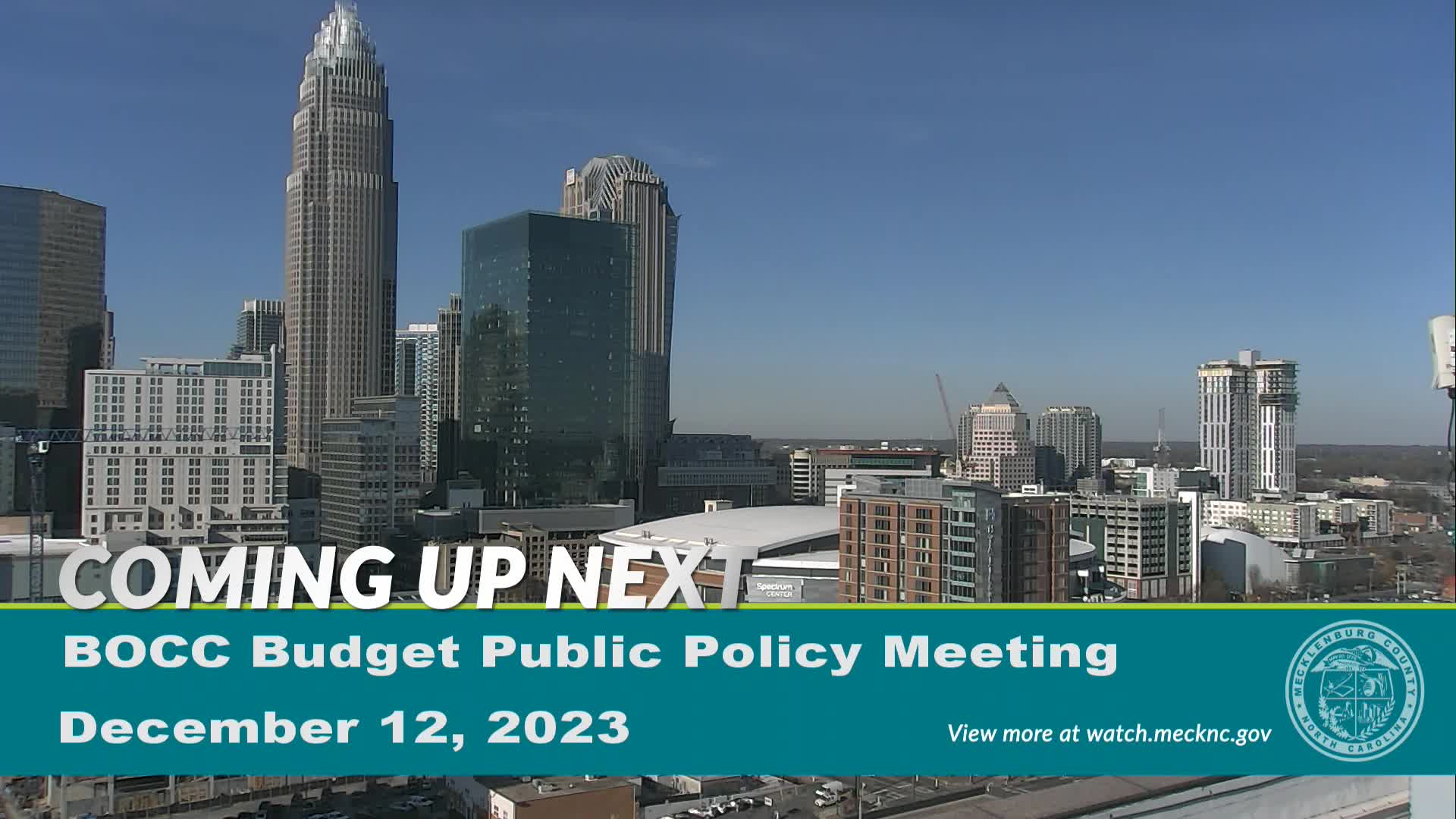 Thumbnail image for Board of County Commissioners Meeting - December 12, 2023