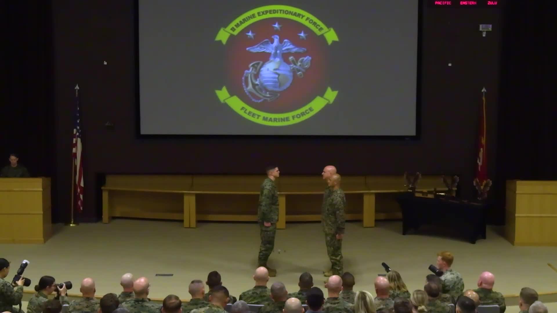 Thumbnail image for Award Ceremony at Camp Lejune, NC - February 7, 2024
