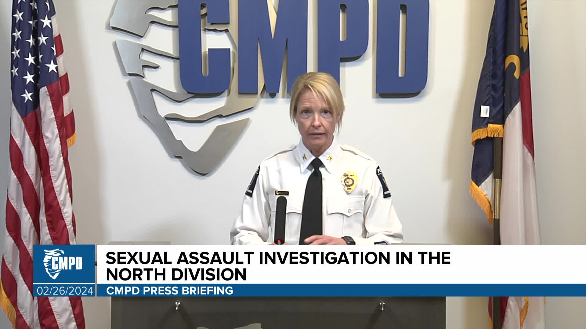 Thumbnail image for CMPD Sexual Assault in the North Division - February 26, 2024