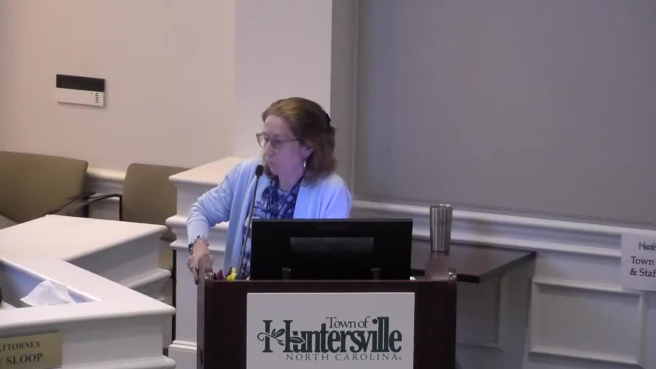 Thumbnail image for Huntersville Town Board Pre-Meeting 4-15-24