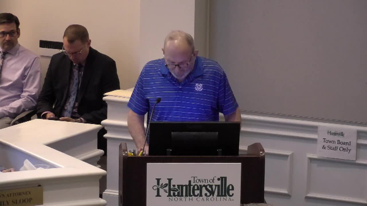Thumbnail image for Huntersville Town Board - August 6, 2024