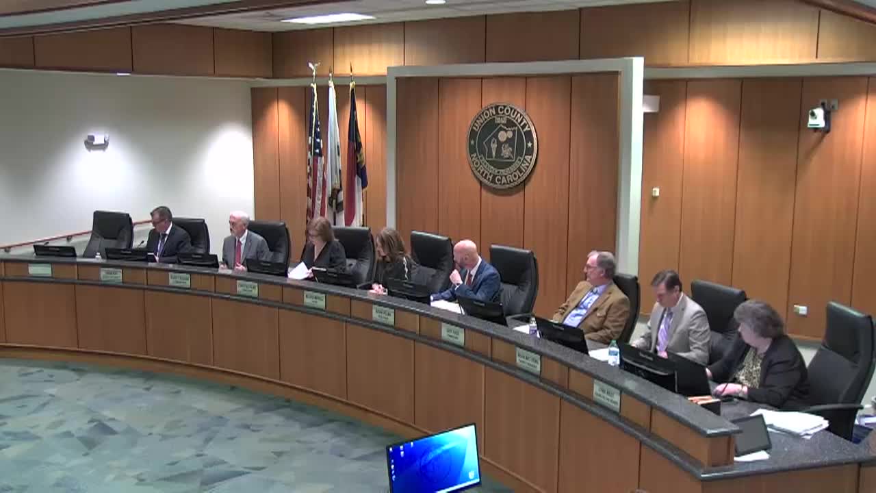Thumbnail image for Union County BOC Meeting - March 3, 2025
